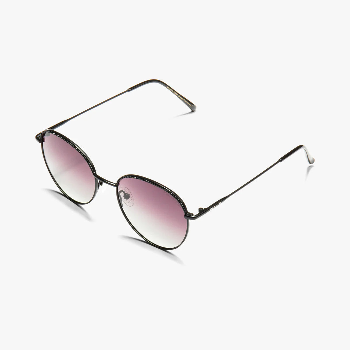 LOCELLO Victoria Matte Black – Havana Sunglasses