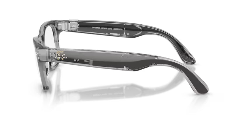 Ray-Ban Meta | RW4012 | Shiny Transparent Grey