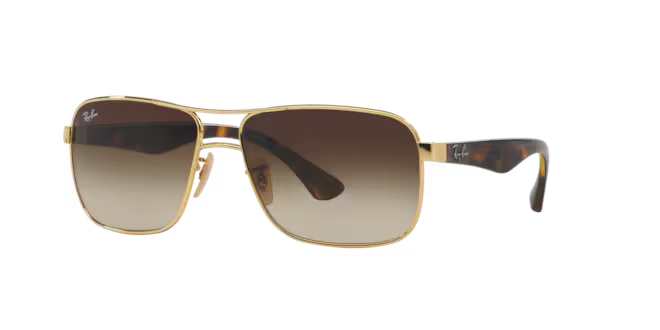 Ray-Ban | RB3516 | Arista Gold Brown Gradient