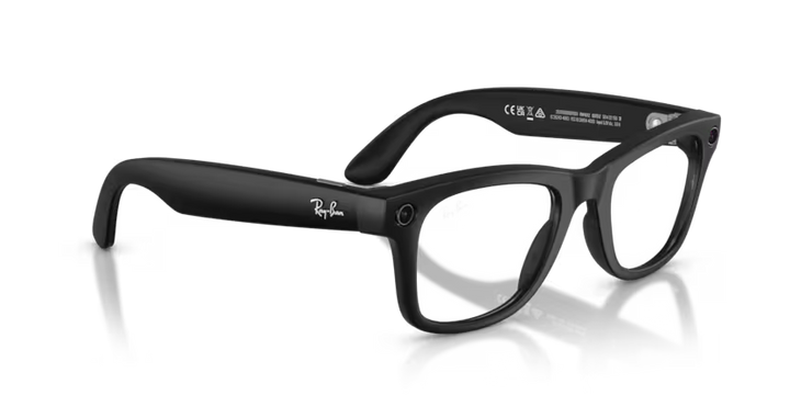 Ray-Ban Meta G2 | RW4012 Wayfarer L | Matte Black/Grey Transition