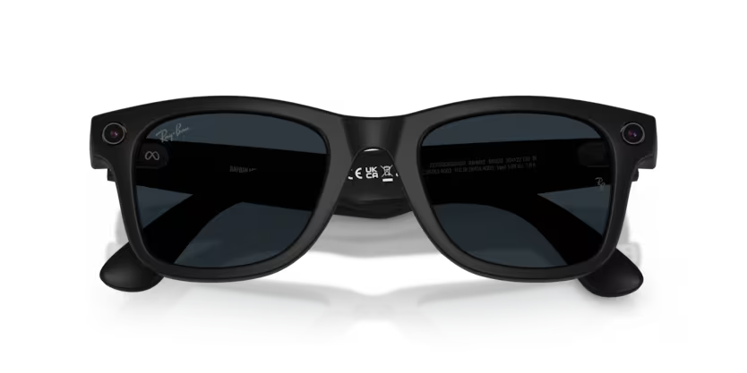 Ray-Ban Meta G2 | RW4012 Wayfarer L | Matte Black/Grey Transition