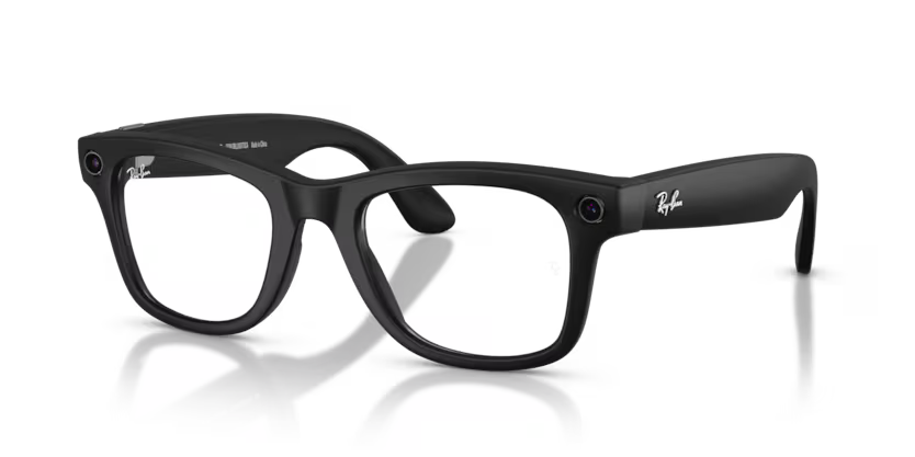 Ray-Ban Meta G2 | RW4012 Wayfarer L | Matte Black/Grey Transition
