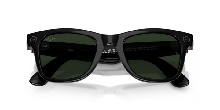 Ray-Ban Meta G2 | RW4012 Wayfarer M | Black Graphite Green Transitions