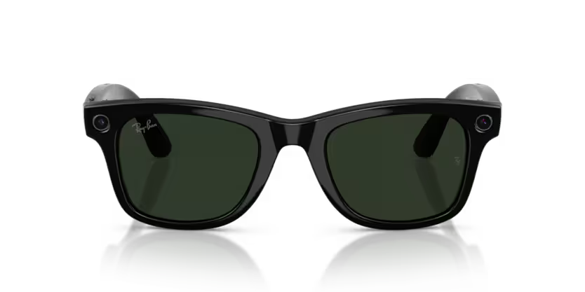 Ray-Ban Meta G2 | RW4012 Wayfarer M | Black Graphite Green Transitions
