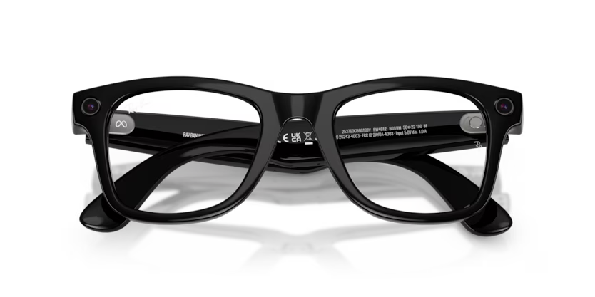 Ray-Ban Meta G2 | RW4012 Wayfarer M | Black Graphite Green Transitions