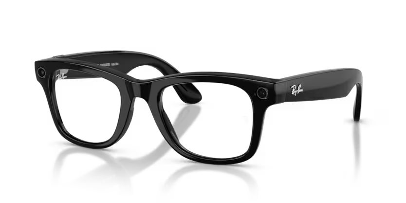Ray-Ban Meta G2 | RW4012 Wayfarer M | Black Graphite Green Transitions