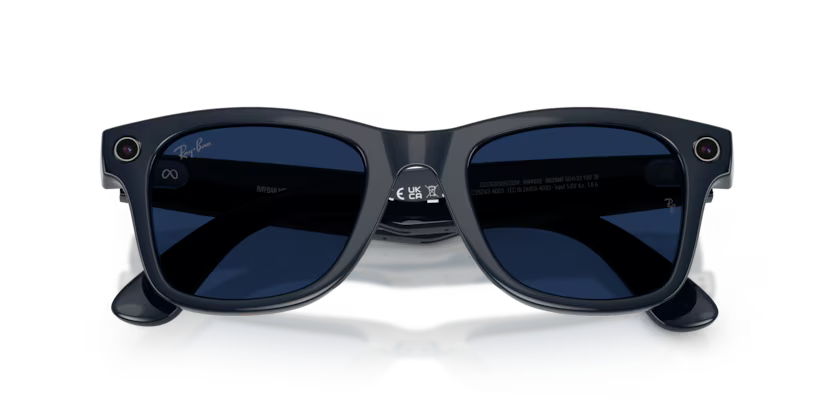 Ray-Ban Meta G2 | RW4012 Wayfarer L | Shiny Cosmic Blue/Sapphire Transitions