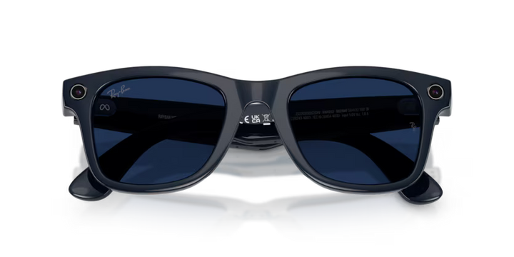 Ray-Ban Meta G2 | RW4012 Wayfarer L | Shiny Cosmic Blue/Sapphire Transitions