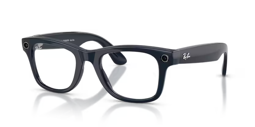 Ray-Ban Meta G2 | RW4012 Wayfarer L | Shiny Cosmic Blue/Sapphire Transitions