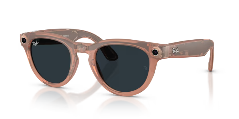 Ray-Ban Meta Gen 2 | RW4013 Headliner | Matte peach Transition Grey