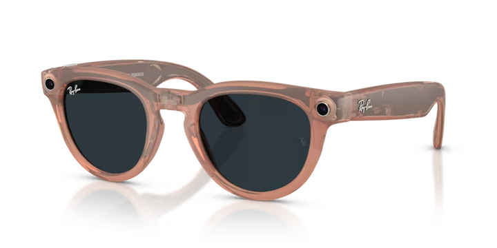 Ray-Ban Meta Gen 2 | RW4013 Headliner | Matte peach Transition Grey