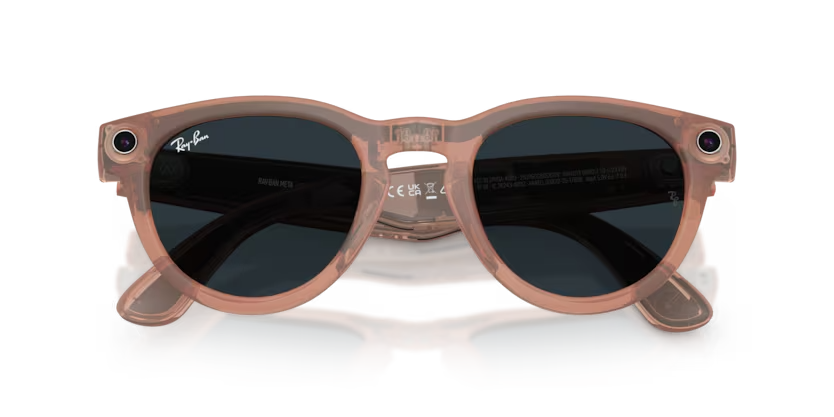 Ray-Ban Meta Gen 2 | RW4013 Headliner | Matte peach Transition Grey