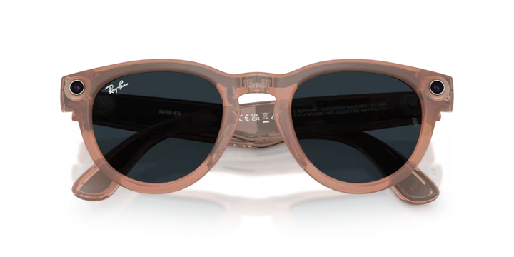 Ray-Ban Meta Gen 2 | RW4013 Headliner | Matte peach Transition Grey