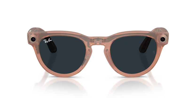 Ray-Ban Meta Gen 2 | RW4013 Headliner | Matte peach Transition Grey