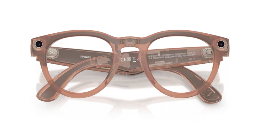 Ray-Ban Meta Gen 2 | RW4013 Headliner | Matte peach Transition Grey