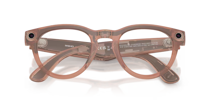 Ray-Ban Meta Gen 2 | RW4013 Headliner | Matte peach Transition Grey
