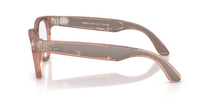 Ray-Ban Meta Gen 2 | RW4013 Headliner | Matte peach Transition Grey