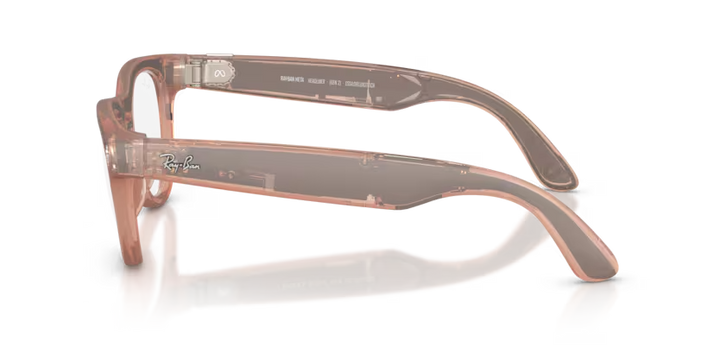 Ray-Ban Meta Gen 2 | RW4013 Headliner | Matte peach Transition Grey