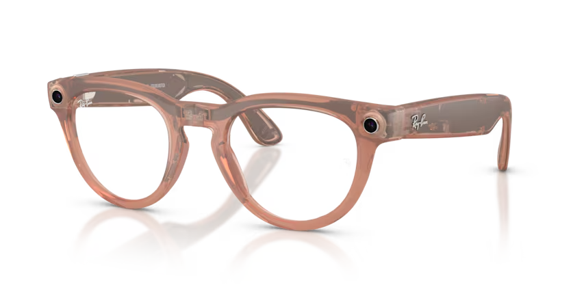 Ray-Ban Meta Gen 2 | RW4013 Headliner | Matte peach Transition Grey