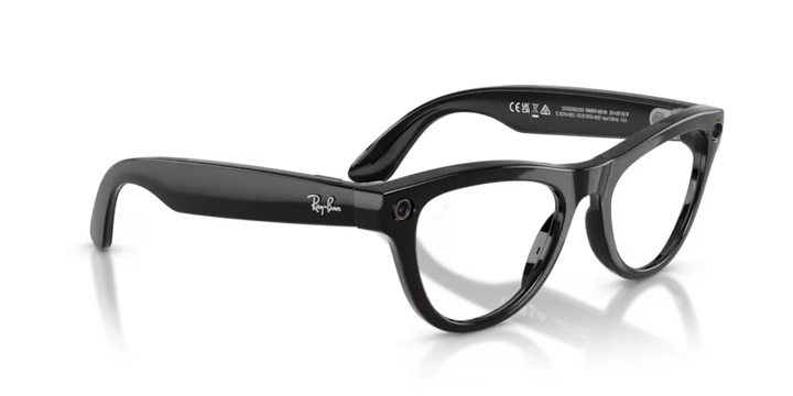 Ray-Ban Meta Gen 2 | RW4014 Skyler | Shiny Black/Graphite Green Transitions