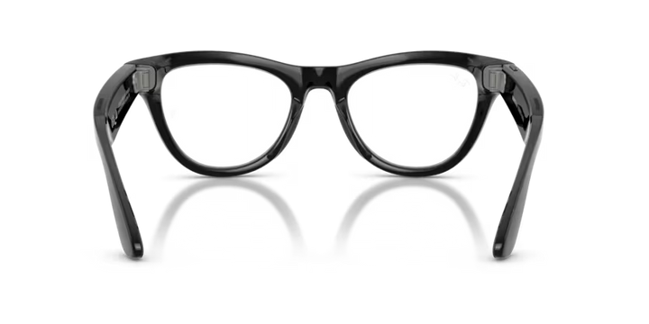 Ray-Ban Meta Gen 2 | RW4014 Skyler | Shiny Black/Graphite Green Transitions