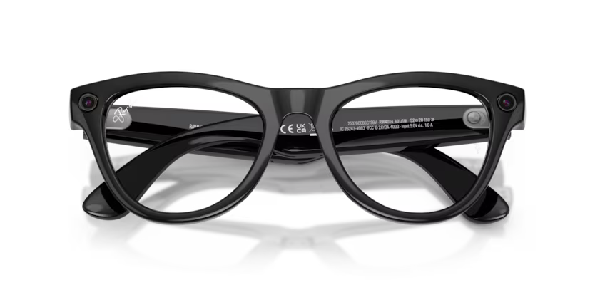 Ray-Ban Meta Gen 2 | RW4014 Skyler | Shiny Black/Graphite Green Transitions