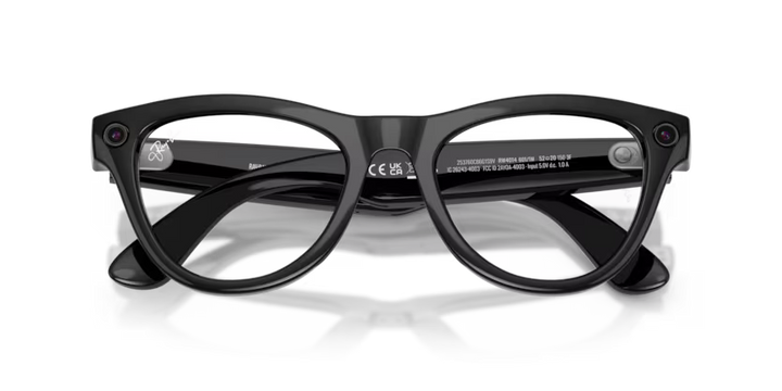 Ray-Ban Meta Gen 2 | RW4014 Skyler | Shiny Black/Graphite Green Transitions