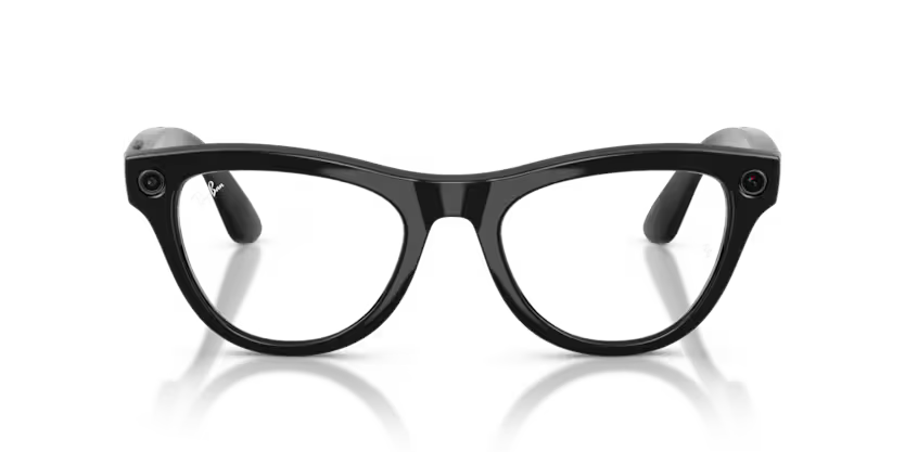 Ray-Ban Meta Gen 2 | RW4014 Skyler | Shiny Black/Graphite Green Transitions