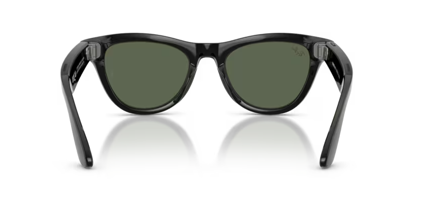 Ray-Ban Meta Gen 2 | RW4014 Skyler | Shiny Black/G15 Green