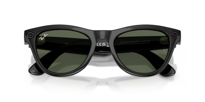 Ray-Ban Meta Gen 2 | RW4014 Skyler | Shiny Black/G15 Green