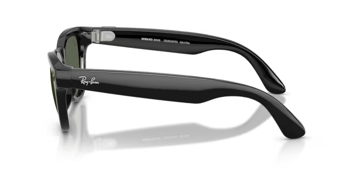 Ray-Ban Meta Gen 2 | RW4014 Skyler | Shiny Black/G15 Green