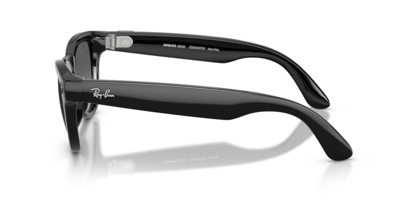 Ray-Ban Meta Gen 2 | RW4014 Skyler | Shiny Black/Gradient Graphite Polarised