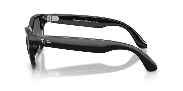 Ray-Ban Meta Gen 2 | RW4014 Skyler | Shiny Black/Gradient Graphite Polarised