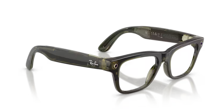 Ray-Ban Meta Gen 2 | RW7001 Blayzer Optics | Transparent Dark Olive