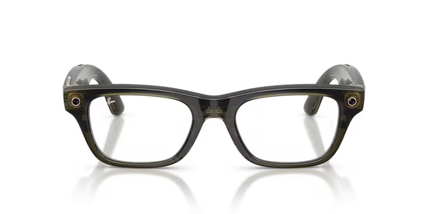 Ray-Ban Meta Gen 2 | RW7001 Blayzer Optics | Transparent Dark Olive