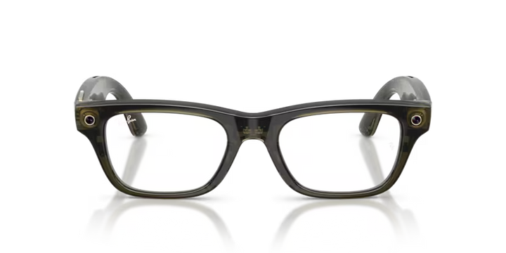 Ray-Ban Meta Gen 2 | RW7001 Blayzer Optics | Transparent Dark Olive