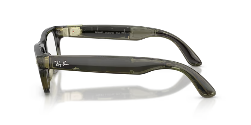 Ray-Ban Meta Gen 2 | RW7001 Blayzer Optics | Transparent Dark Olive