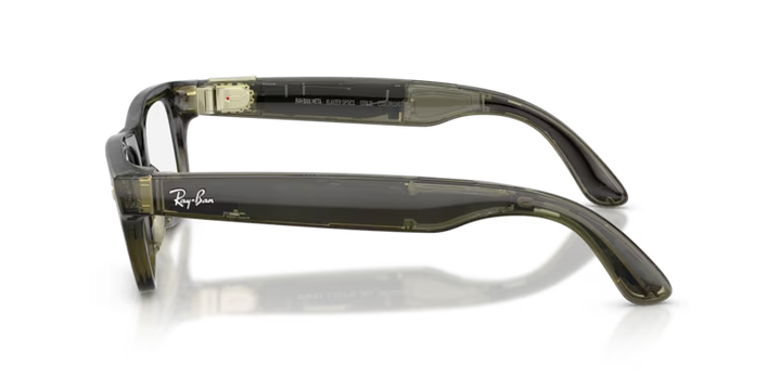 Ray-Ban Meta Gen 2 | RW7001 Blayzer Optics | Transparent Dark Olive