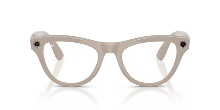 Ray-Ban Meta Gen 2 | RW4014 Skyler | Shiny Chalky Grey Transitions Sapphire