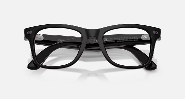 Ray-Ban Meta Gen 3 | RW4011V Wayfarer M | Shiny Black Optical