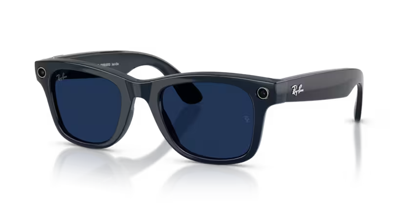 Ray-Ban Meta G2 | RW4012 Wayfarer M | Shiny Cosmic Blue/Sapphire Transitions