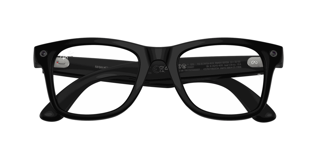 Ray-Ban Meta Gen 3 | RW4011 Wayfarer M | Matte Black Clear BLF&amp;AR