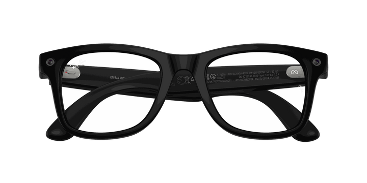 Ray-Ban Meta Gen 3 | RW4011 Wayfarer M | Matte Black Clear BLF&amp;AR