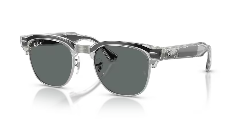 Ray-Ban Meta G3 | RW7004 Clubmaster | Trp. Iron Grey Grey Polarised