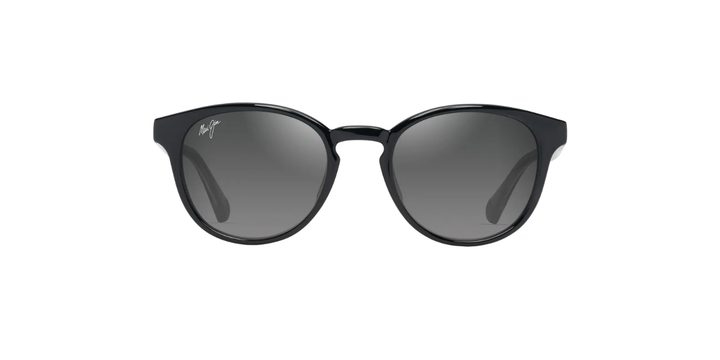 Maui Jim | HieHie | Shiny Black With Transparent