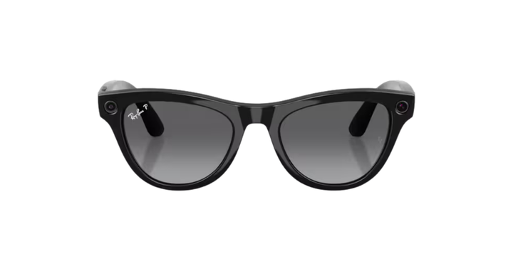 Ray-Ban Meta Gen 2 | RW4014 Skyler | Shiny Black/Gradient Graphite Polarised