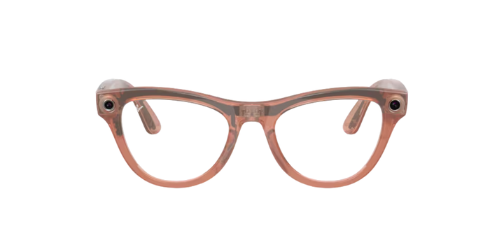 Ray- Ban Meta Gen 2 | RW4014 | Shiny Peach Transition Brown