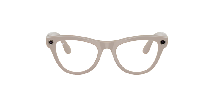 Ray-Ban Meta Gen 2 | RW4014 Skyler | Shiny Chalky Grey Transitions Sapphire