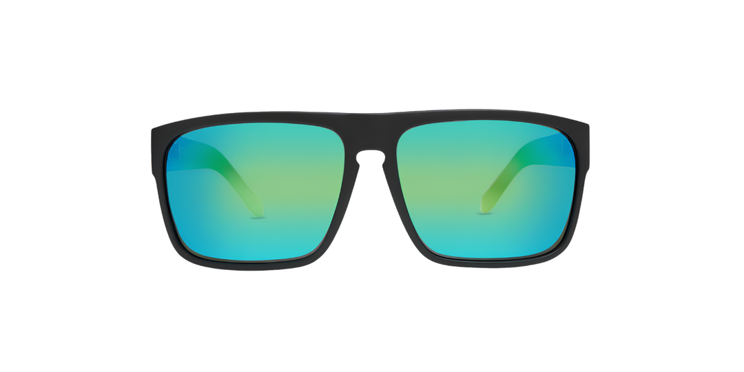 Carve | 2452 Vendetta | Matte Black Green Iridium Polarised