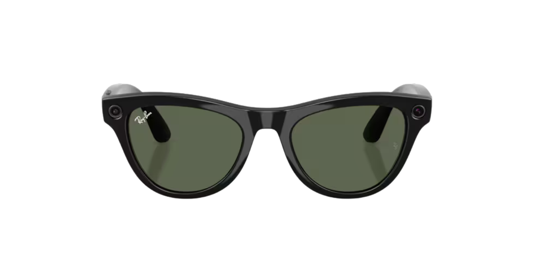 Ray-Ban Meta Gen 2 | RW4014 Skyler | Shiny Black/G15 Green